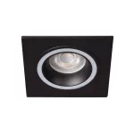   KANLUX 37256 FELINE DSL B/B dek. keret  max 10W 12V AC; 12V DC; 220-240V AC Gx5,3/GU10 IP20 fekete
