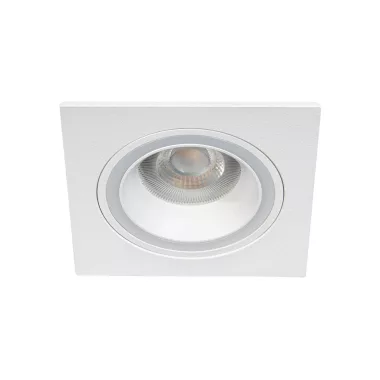 KANLUX 37259 FELINE DSL W/W dek. keret  max 10W 12V AC; 12V DC; 220-240V AC Gx5,3/GU10 IP20 fehér