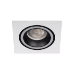   KANLUX 37260 FELINE DSL B/W dek. keret  max 10W 12V AC; 12V DC; 220-240V AC Gx5,3/GU10 IP20 fekete / fehér