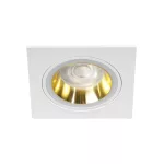   KANLUX 37261 FELINE DSL G/W dek. keret  max 10W 12V AC; 12V DC; 220-240V AC Gx5,3/GU10 IP20 arany / fehér
