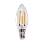   KANLUX 37340 XLEDEX C35E14 3,8W-WW fényf. E14 3,8W 220-240V AC 806lm E14 2700K átlátszó