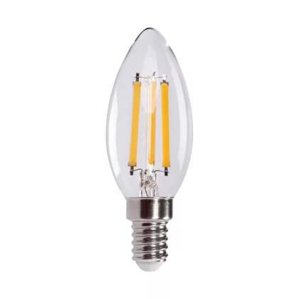 KANLUX 37341 XLEDEX C35E14 3,8W-NW fényf. E14 3,8W 220-240V AC 806lm E14 4000K átlátszó