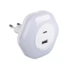   KANLUX 37397 BOLA LED 2xUSB WW W irányfény  max 15W 220-240V AC 3000K IP20 fehér