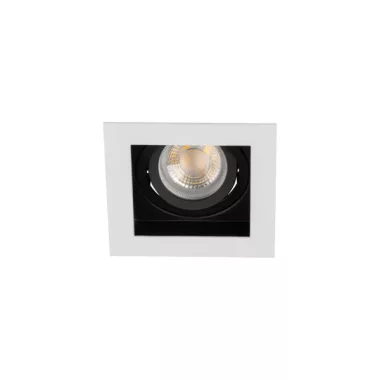 KANLUX 38363 ARET DTL B/W dekorációs keret  max 10W 12V AC; 12V DC; 220-240V AC Gx5,3/GU10 IP20 fehér / fekete