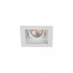   KANLUX 38364 ARET DTL W/W dekorációs keret  max 10W 12V AC; 12V DC; 220-240V AC Gx5,3/GU10 IP20 fehér