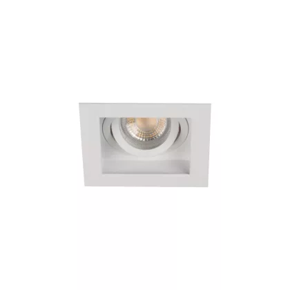   KANLUX 38364 ARET DTL W/W dekorációs keret  max 10W 12V AC; 12V DC; 220-240V AC Gx5,3/GU10 IP20 fehér