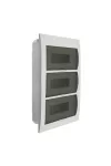 KANLUX 3846 DB312F 3X12P/FMD süllyesztett elosztószekrény