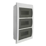 KANLUX 3846 DB312F 3X12P/FMD süllyesztett elosztószekrény