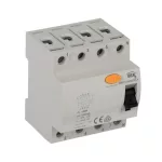   KANLUX 38742 KRD10-4/40/30-A fírelé életvédelmi relé 400V AC 40A IP20 fehér