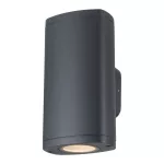   KANLUX 38883 ZEVI EL 2GU10 G lámpa  2 x max 10W 220-240V AC GU10 IP54 szürke