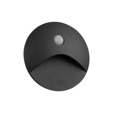 KANLUX 39137 EXIN LED PIR O GR-NW lépcsővilágító lámpa  2.5W 220-240V AC 50lm 4000K IP65 szürke