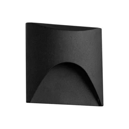   KANLUX 39139 EXIN LED L B-NW lépcsővilágító lámpa  2.5W 220-240V AC 50lm 4000K IP65 fekete