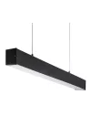 KANLUX 27414 ALIN 4LED 1X120-B Lámpatest T8 fénycsövekhez, IP20, 1230 mm, fekete