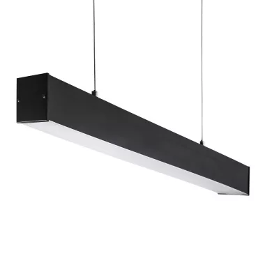 KANLUX 27414 ALIN 4LED 1X120-B Lámpatest T8 fénycsövekhez, IP20, 1230 mm, fekete