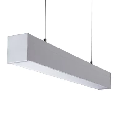 KANLUX 27415 ALIN 4LED 1X120-SR Lámpatest T8 fénycsövekhez, IP20, 1230 mm, ezüst