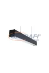 KANLUX 28077 AL 11W-840-MPR-B LED Lámpatest, IP20, 4000 K, 1100 Lm, fekete