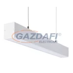   KANLUX 28445 AL 4LED-60-MPR-SR Lámpatest T8 fénycsövekhez, IP20, 620 mm, ezüst