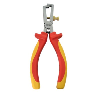 TRACON KB-1000 Univerzális csupaszoló, 1000V-ra szigetelt, sárga-piros nyél AC 1000V, L=160mm, 230g