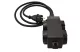 TRACON KE4-5M Kültéri elosztósáv, fekete 16A/250VAC, IP44, H07RN-F, 3G1.5, 5m, 4×SCHUKO