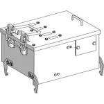 SCHNEIDER KH025SD15 250A dugasz. leágazó elem