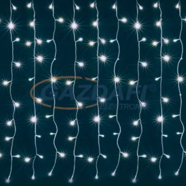 HOME KIN 168C/WC LED-es fényfüggöny, 1.2 m, hideg fehér