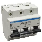   TRACON KMH 3P 125A C Kismegszakító, nagyáramú, 3 pólus, C karakterisztika 125A, 6kA (KMH 3P C25A)