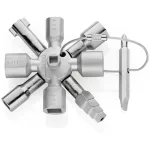   KNIPEX 00 11 01 TwinKey® használatos szekrényekhez és elzáró rendszerekhez 92 mm
