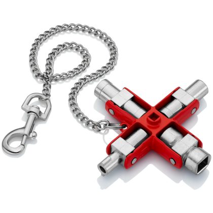   KNIPEX 00 11 06 Univerzális kulcs használatos szekrényekhez és elzáró rendszerekhez 90 mm