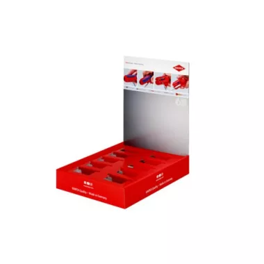 KNIPEX  00 18 01 V01 LE  Univerzális , Pult-displayk, üres,  10-részes 08 22 14
