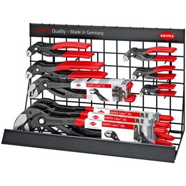 KNIPEX 00 19 29 LE  Fém Cobra® választék az értékesítési displayben