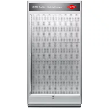 KNIPEX 00 19 30 VIT 5 Vitrin a termékek bemutatásához Lezárható, 230 V-os világítással, basic alapmodul 1,25 m