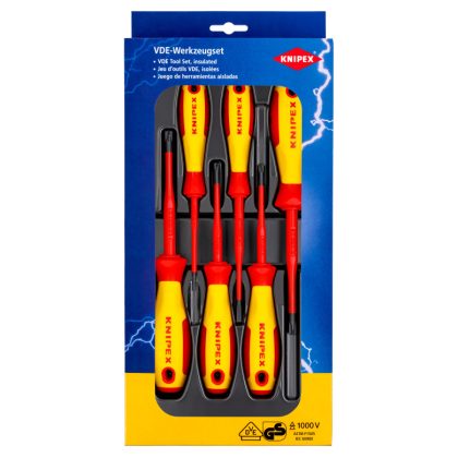   KNIPEX 00 20 12 V05 VDE csavarhúzó készlet PM/S 170 x 35 mm