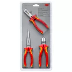   KNIPEX 00 31 30 BK V03 KNIPEX VDE Elektromos készlet 3 részes