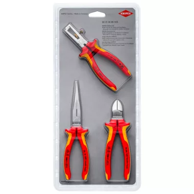 KNIPEX 00 31 30 BK V03 KNIPEX VDE Elektromos készlet 3 részes