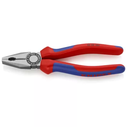   KNIPEX 03 02 180 SB Kombinált fogó feketére foszfátozott 180 mm