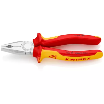 KNIPEX 03 06 180 Kombinált fogó 180 x 55 x 20 mm