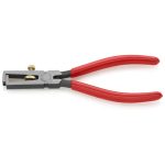   KNIPEX 11 01 160 SB Huzalcsupaszító fogó Nyitórugóval, univerzális feketére foszfátozott 160 mm