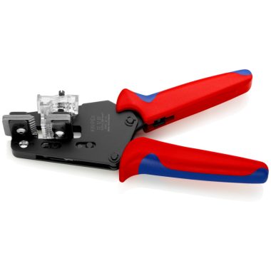 KNIPEX 12 12 02  Precíziós huzalcsupaszító fogó Alakkésekkel 195 x 69 x 20 mm