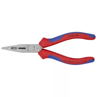 KNIPEX 13 02 160 SB Huzalozó fogó feketére foszfátozott 160 mm