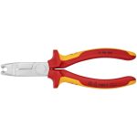   KNIPEX 13 46 165 SB KNIPEX Köpeny-eltávolító fogó krómozott VDE 165 mm