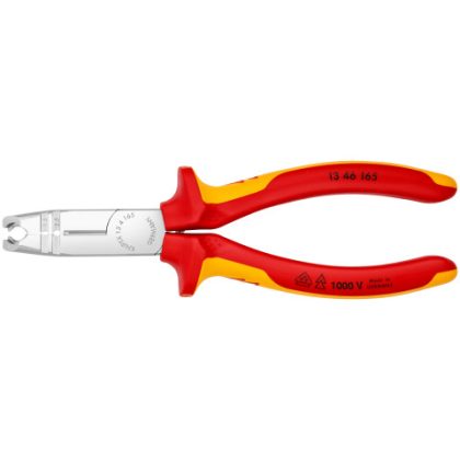   KNIPEX 13 46 165 KNIPEX Köpeny-eltávolító fogó 165 x 57 x 27 mm
