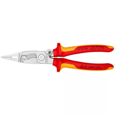KNIPEX 13 96 200 Elektromos szerelőfogó 200 x 85 x 20 mm