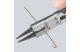 KNIPEX 19 01 130 Kerekcsőrű fogó vágóéllel (ékszerész fogó) 130 x 52 x 12 mm