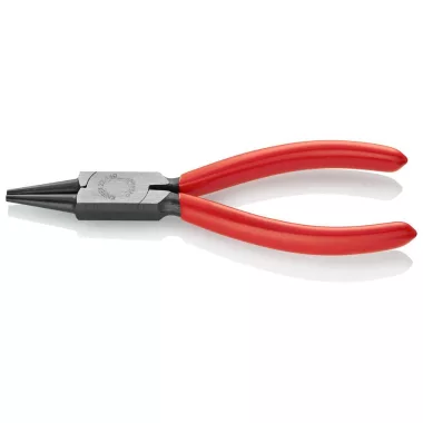 KNIPEX 22 01 140 SB Kerek fogó műanyag bevonatú fekete atramentált 140 mm (önkiszolgáló kártya/buborékfólia)