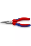 KNIPEX 25 02 160 Fél-kerek csőrű fogó vágóéllel (Rádiófogó) 160 x 55 x 19 mm