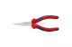 KNIPEX 25 05 160 Fél-kerek csőrű fogó vágóéllel (Rádiófogó) 160 x 56 x 18 mm