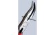 KNIPEX 25 21 160 Fél-kerek csőrű fogó vágóéllel (Rádiófogó) 160 x 50 x 20 mm