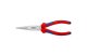 KNIPEX 26 12 200 Fél-kerek csőrű fogó vágóéllel (gólyacsőr fogó) 200 x 48 x 19 mm