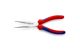 KNIPEX 26 15 200 Fél-kerek csőrű fogó vágóéllel (gólyacsőr fogó) 200 x 54 x 19 mm