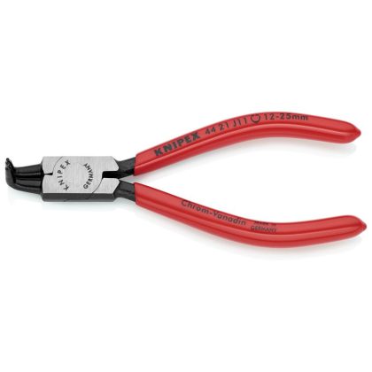   KNIPEX 44 21 J11 SB Seeger-gyűrű fogó Furatokban lévő belső gyűrűkhöz feketére foszfátozott 130 mm